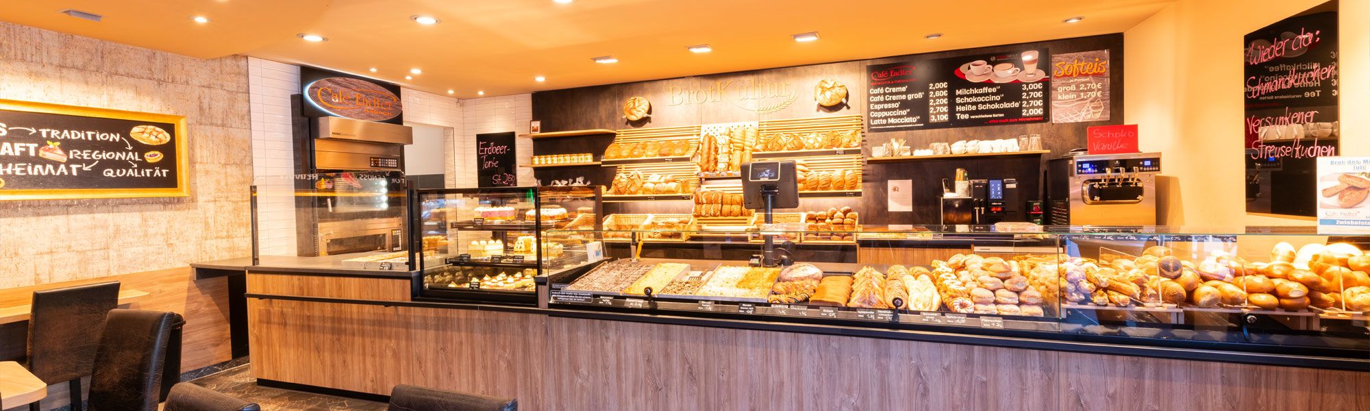 Cafe Café Endter Konditorei Bäckerei Brotkultur Tortenkunst Kaffee Kaffeespezialitäten